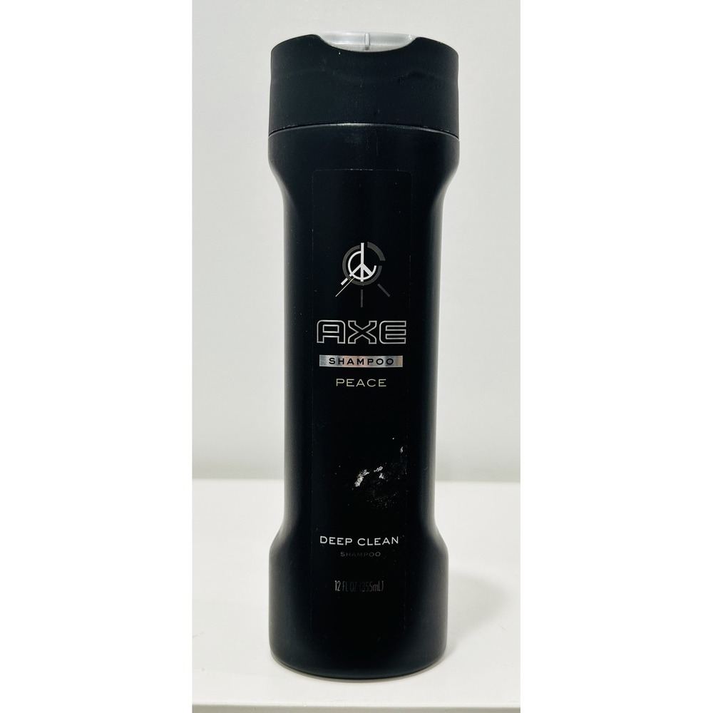 AXE Peace Shampoo Deep Clean 12oz For Great Smelling Hair Discontinued NOS NEW